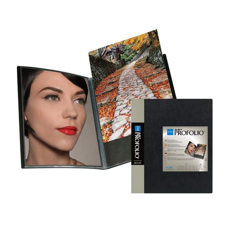ITOYA Pack Of 3 Itoya Art Profolio 8.5 x 11 Presentation Photo Album Book IA-12-8 - Image 2